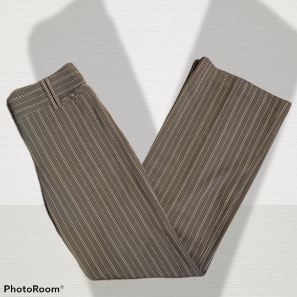 BCX dress slacks, brown/pin stripes, size 5 - Picture 5 of 7